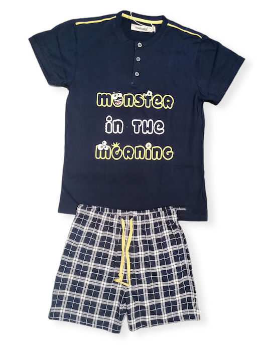 Noidinotte Kids Pajamas Summer Blue