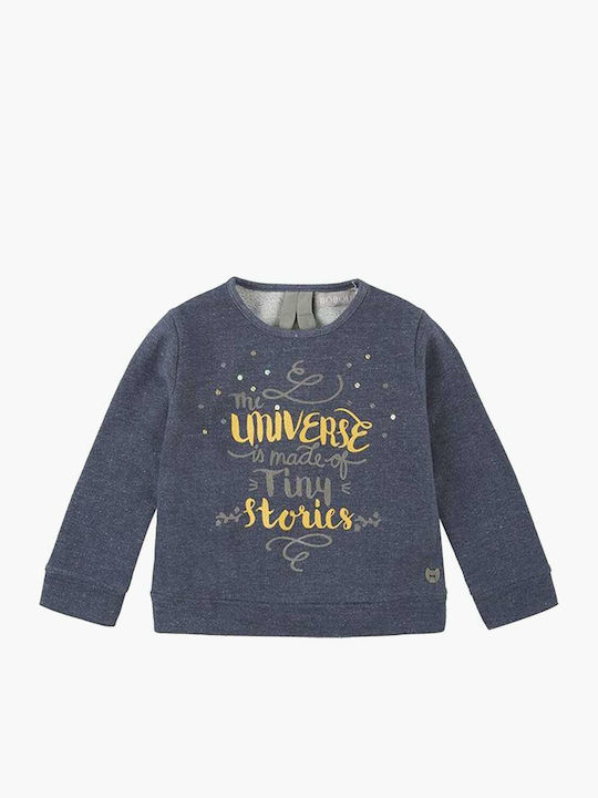 Fleece Kids Sweatshirt Blue