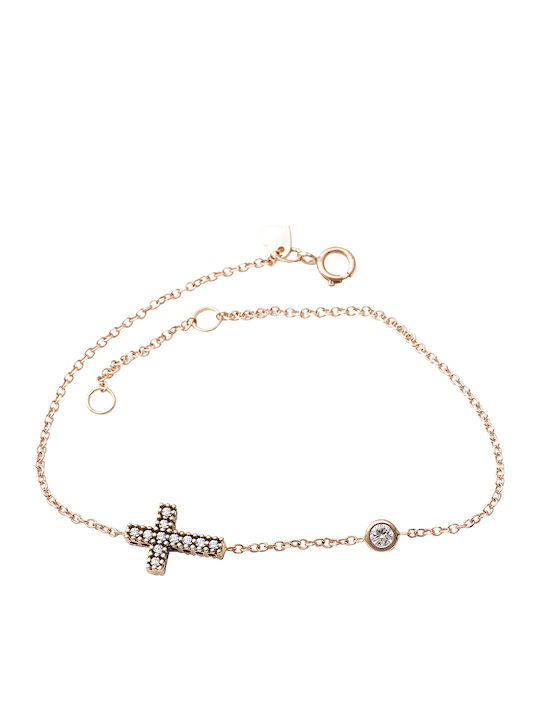 Kosmima Shop Bracelet Chain with Cross design