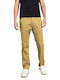 Hollister Herrenhose Chino in Slim Passform Beige