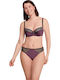 Damen Slip mit Spitze Schwarz