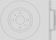 Open Parts Brake Discs for Fiat Punto Lancia Ypsilon