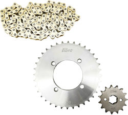 MHQ Chain & Sprocket Kit for Yamaha Crypton R 115