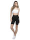 Women's Bike Training Legging High Waisted Black