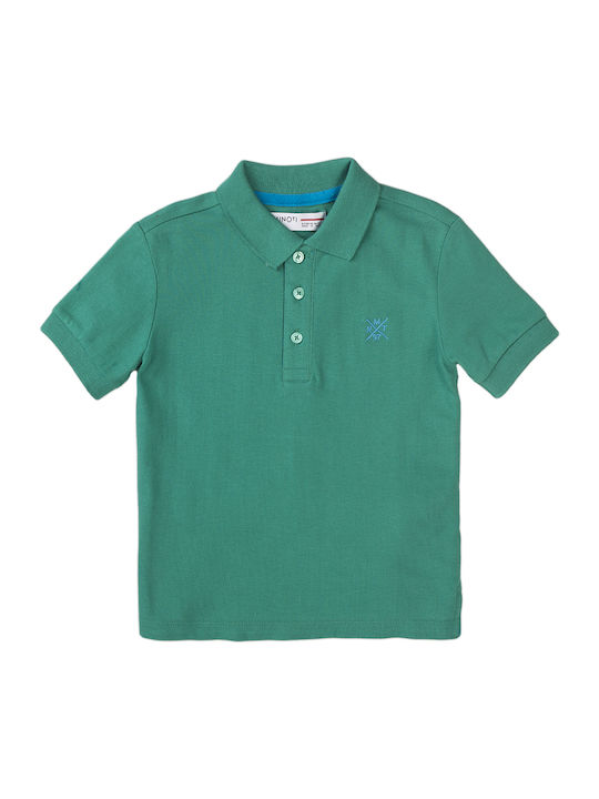 Minoti Kids Polo Short Sleeve Green