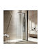 Tema Feste Seite für Dusche 70x195cm Sauberes Glas Chrom