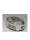 Karvounis Metallic Jewellery Box 13.5x10.6x7.3cm