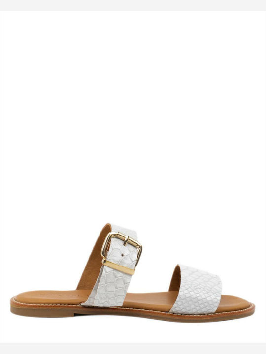Philippe Lang Leder Flache Sandalen für Damen i...