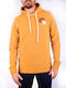 Scotch & Soda Men's Sweatshirt with Hood and Pockets Yellow