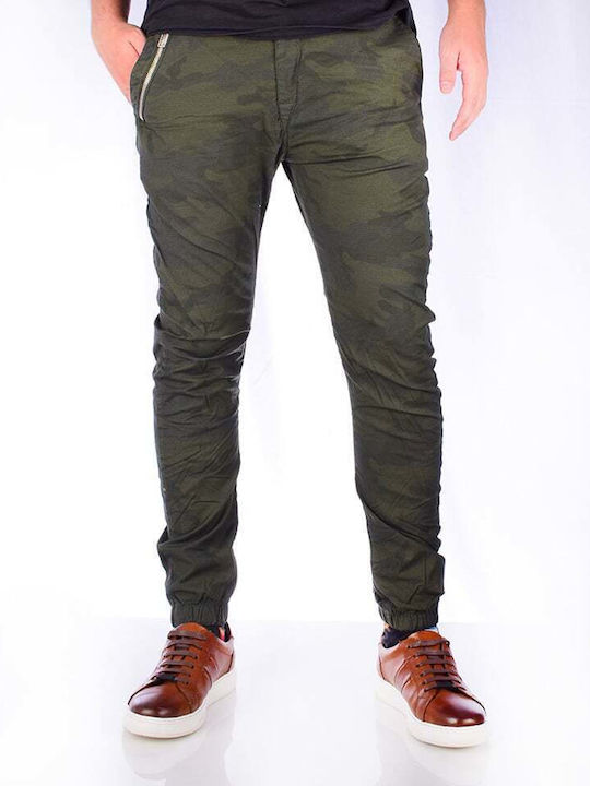 Stefan Fashion Παντελόνι Chino Χακί