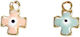 Faitakis Pack Metallic Jewelry Material in Shape Cross