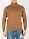 Langarm-Pullover Braun