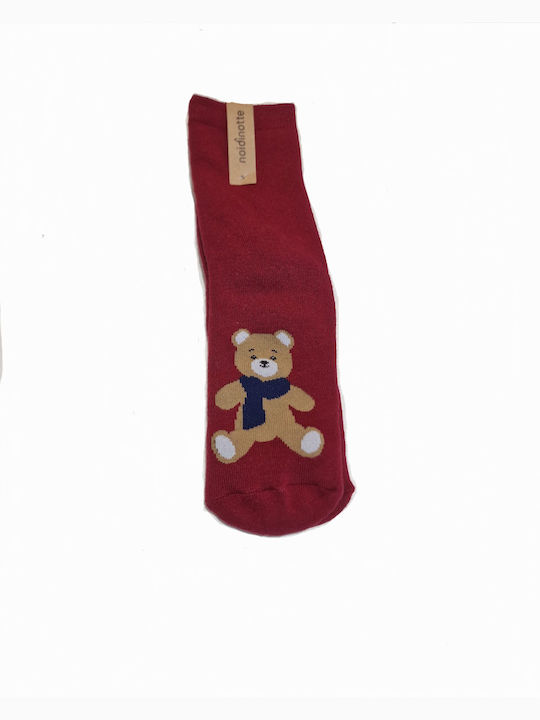 Noidinotte Kids' Socks Knee-High Red