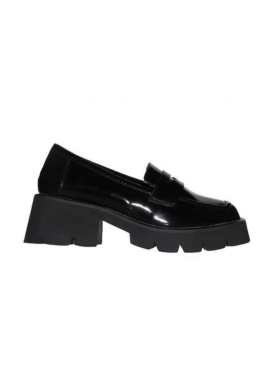 Γυναικεία Oxfords σε Μαύρο Χρώμα
