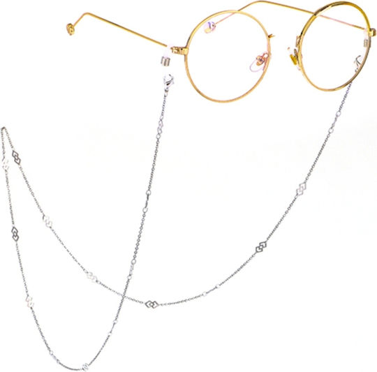 Callajewels Lanț Pentru Ochelari Argintiu
