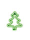 Neon Kactus Illuminated Christmas Plastic Figure Height 25cm 3pcs