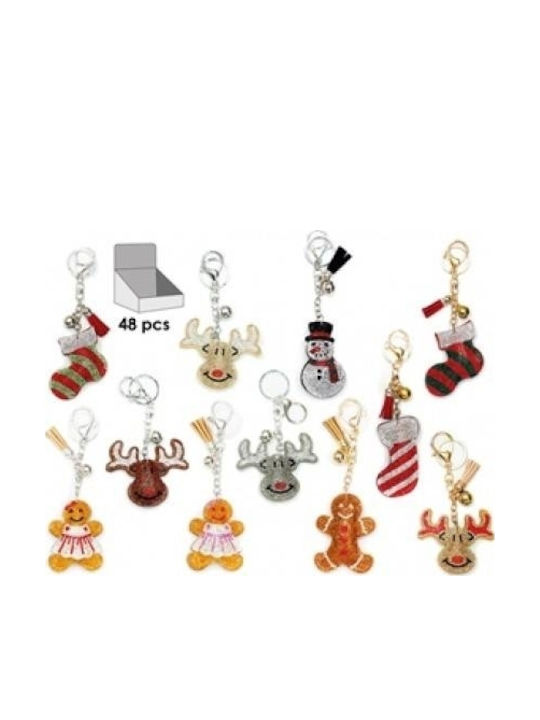 Exas Paper Christmas Keychain