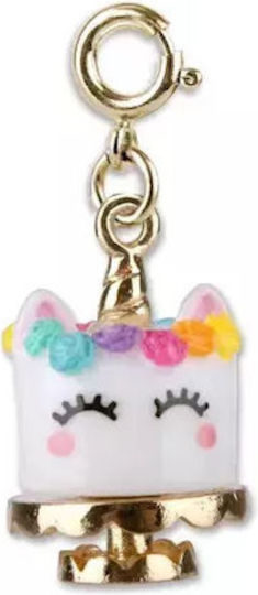 Charm Ιt Παιχνίδι Κόσμημα Gold Unicake Charm