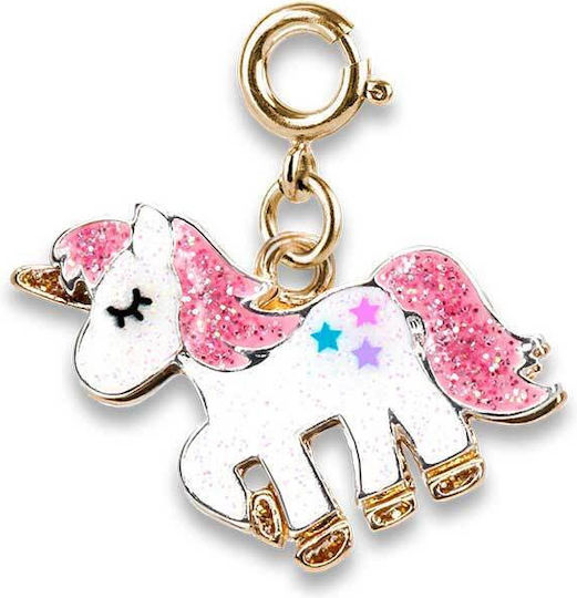 Charm Ιt Παιχνίδι Κόσμημα Gold Glitter Unicorn Charm