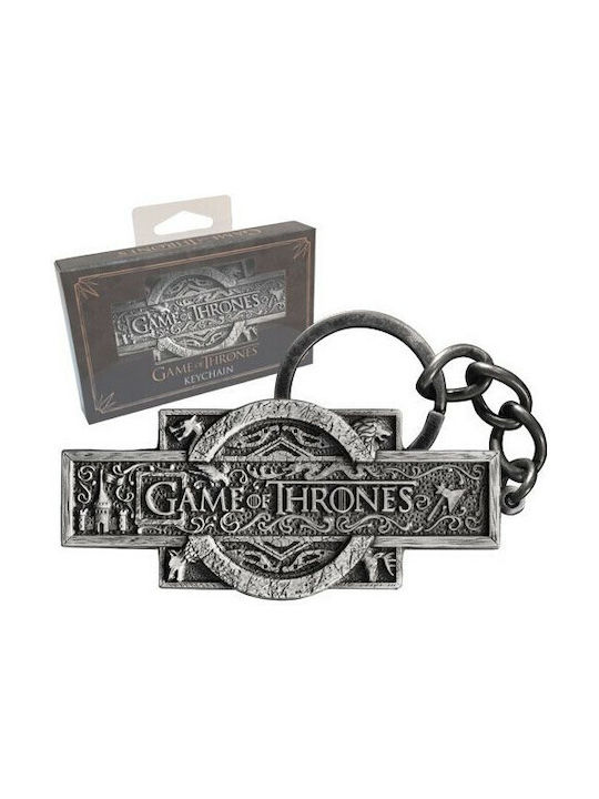 The Noble Collection Keychain Logo Metallic