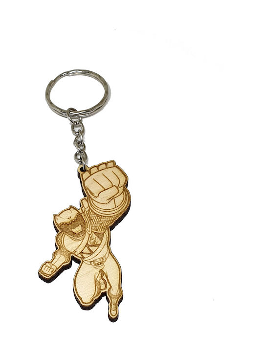 Woodseason Keychain Lemn