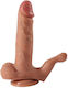 Shequ Realistisch Vibrator 20cm Fleisch