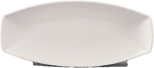 Schonwald Germany Servierplatte Oval Porzellan Weiß 1Stück