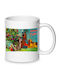 Christmas Mug Ceramic White 1pcs