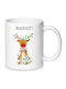 Christmas Mug Ceramic White 1pcs