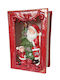 Etoile Ornament de masă de Crăciun Ceramic L23xW16xD9cm.