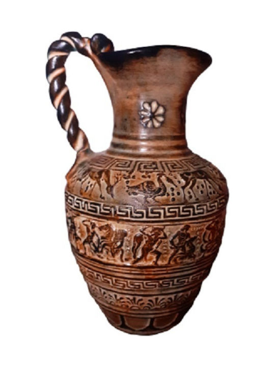 Καριατλής Ceramic Vase 14x25cm