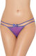 Femei Sexy Șir de caractere Violet