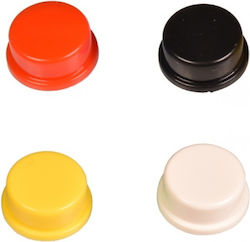 Haitronic On-Off switch Pushbutton Yellow 1pcs