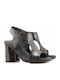 Leather Sandals Gray