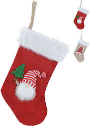 Christmas Decorative Sock with Santa Claus (Various Colors)