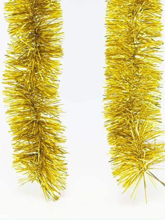 Eurolamp Christmas Ribbon Gold 200x8cm 1pc