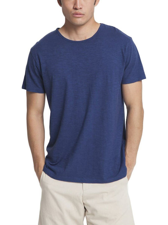 Thinking Mu Men's Short Sleeve T-shirt Blue