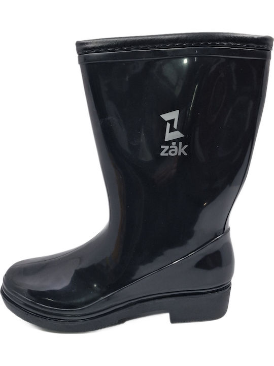 Zak Παιδικές Γαλότσες mit Innenfutter Schwarz