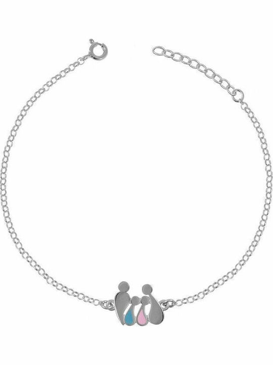 Damen Armband mit Design Mutti aus Silber