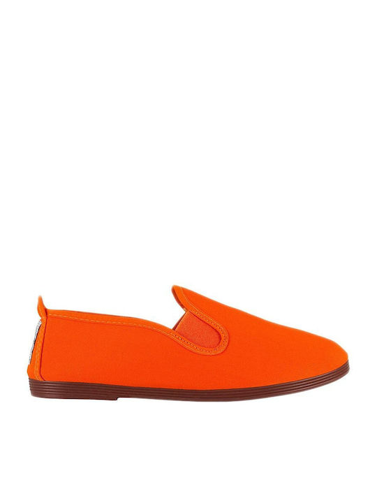 Flossy Women's Fabric Espadrilles Orange