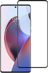 Moto Edge 30 Ultra Full Face Tempered Glass Μαύρο (Motorola Moto Edge 30 Ultra)