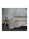 Mattex Armchair Throw Two Sides 180x180cm Cappuccino