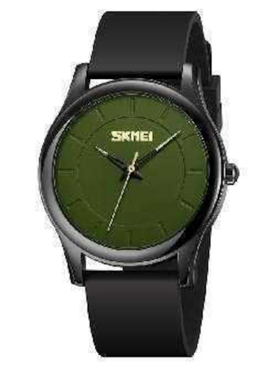 Skmei Ανδρικό Ρολόι 39.4mm Μπαταρίας με Πράσινο...
