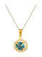 Necklace Eye from Gold 14K