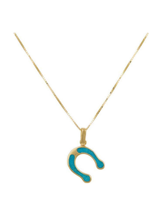 Double Necklace Made of 14K Gold