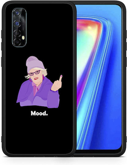 Smartfits Grandma Mood Black Back Cover Μαύρο (Realme 7)
