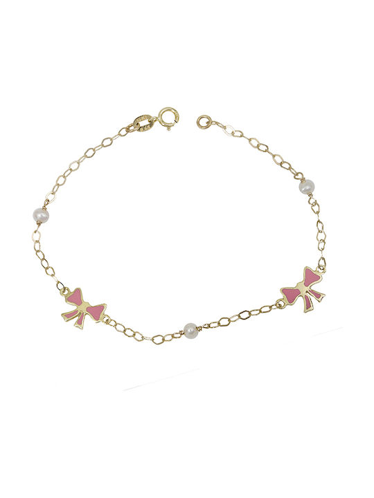 Kids Bracelet from Gold 9K