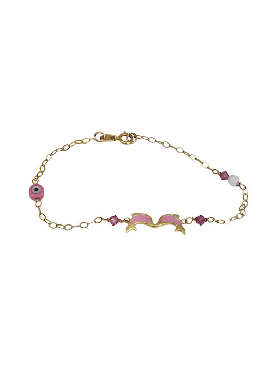 Kids Bracelet from Gold 9K