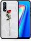 Smartfits Red Rose Back Cover Κόκκινο (Realme 7)