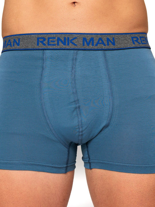 Herren Boxershorts Blau 1Packung